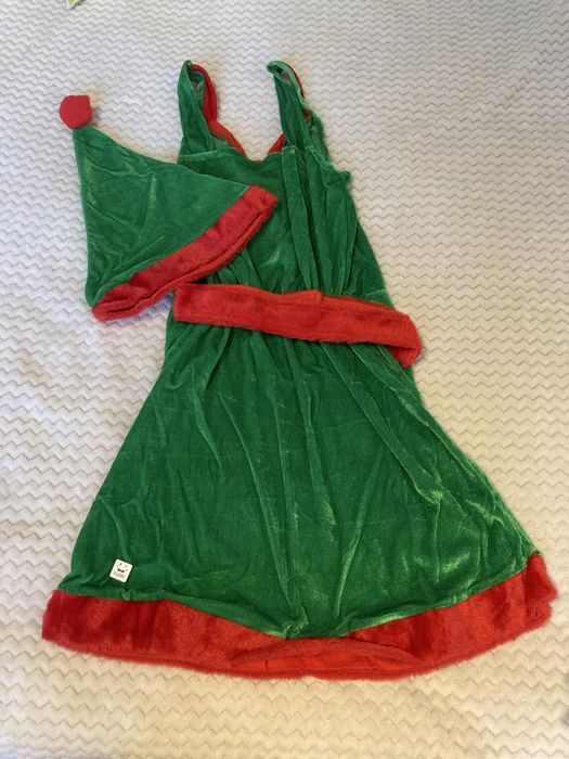 Strój elfa kostium przebranie swiąteczny damski