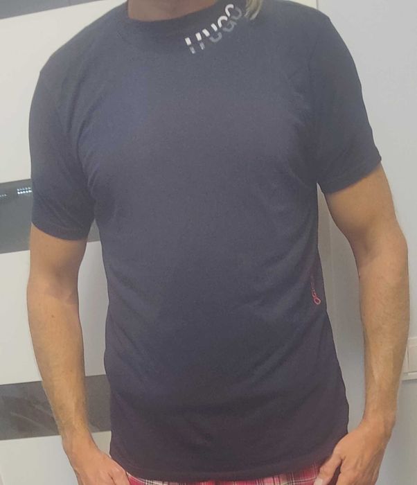 Оригинал HUGO BOSS Футболка 100% Хлопок В Идеале