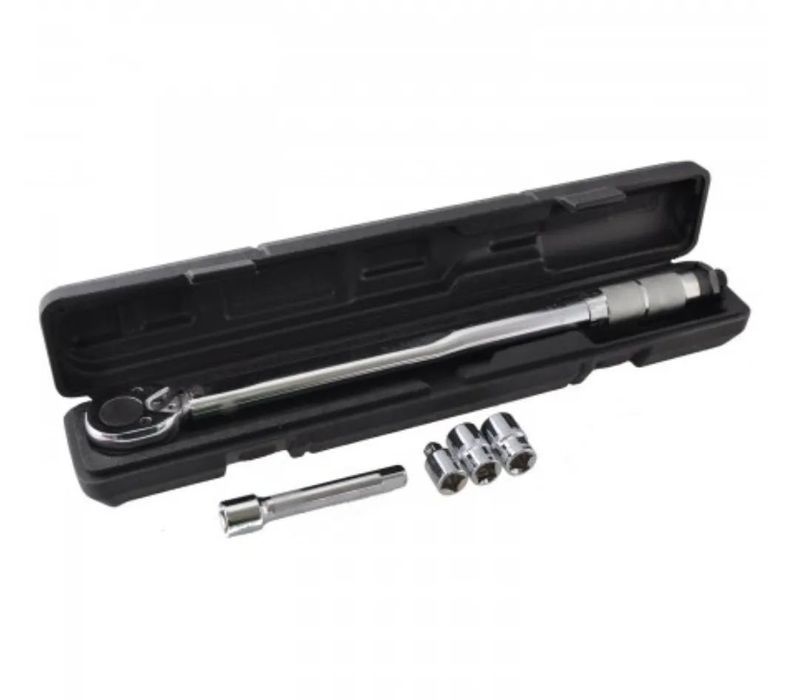 Conjunto Chave Dinamométrica 28-210 Nm - 5 peças