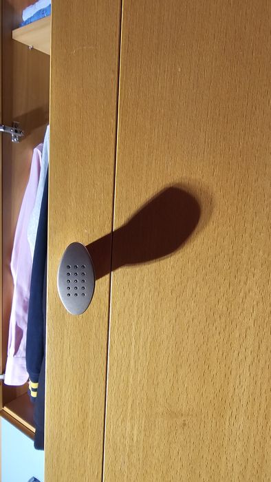 SOLIDNA Szaf. Grube płyty, drewno buk. Rozłożona do transportu