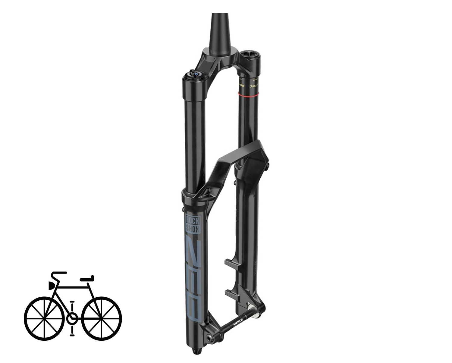 Amortyzator RockShox ZEB Select Charger RC A2 29" alu EMTB 170 mm