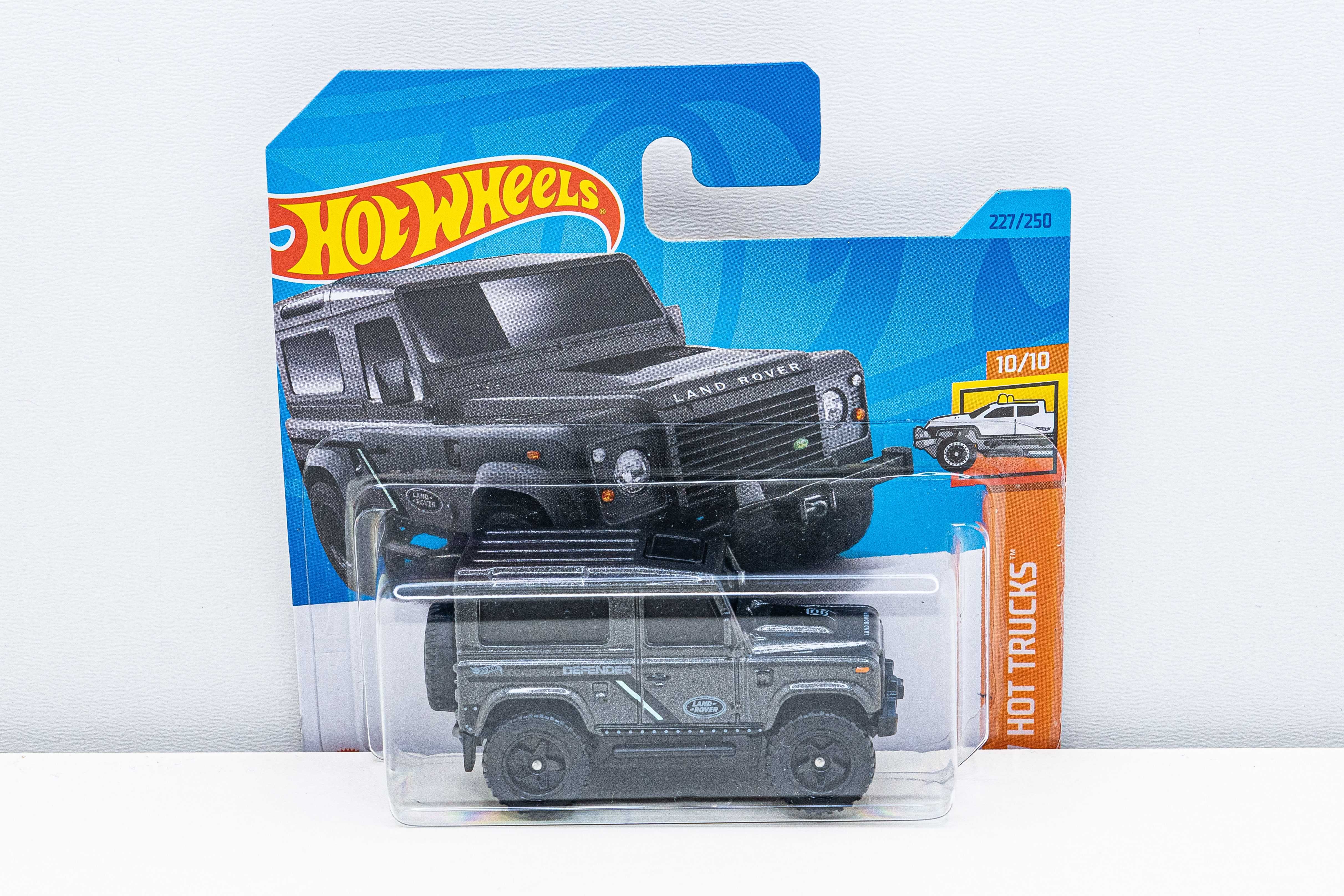 HOT WHEELS Land Rover Defender 90 227/250 HW Hot Trucks 10/10 - NOWY