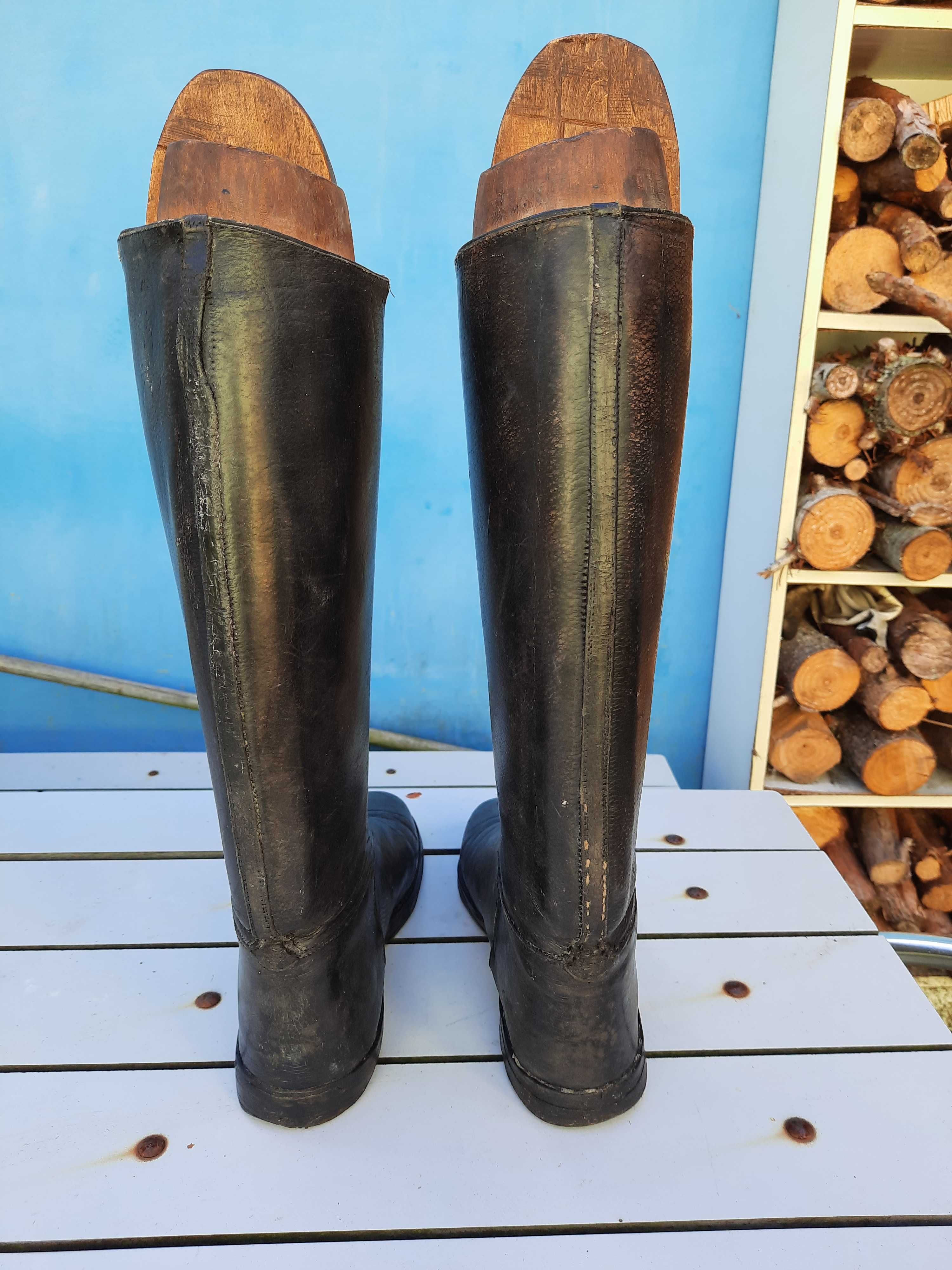 Oryginalne buty oficerskie z okresu 2 Wojny Światowej