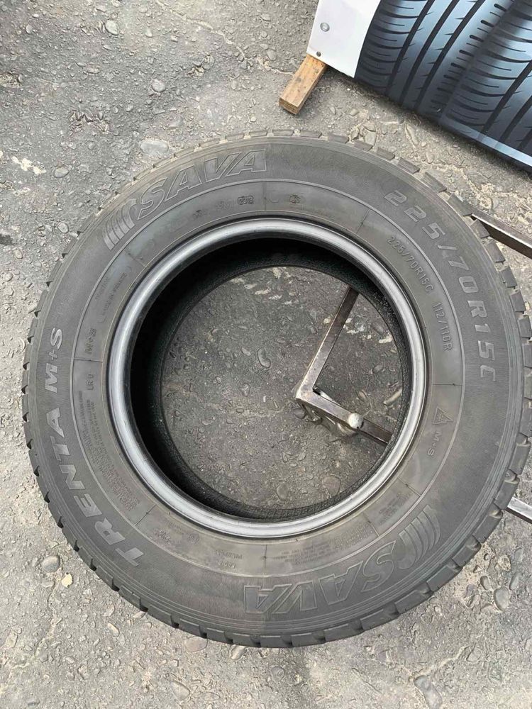 Шина 225/70 R15C Sava 2022 рік всесезон 6 мм 225 70 15С