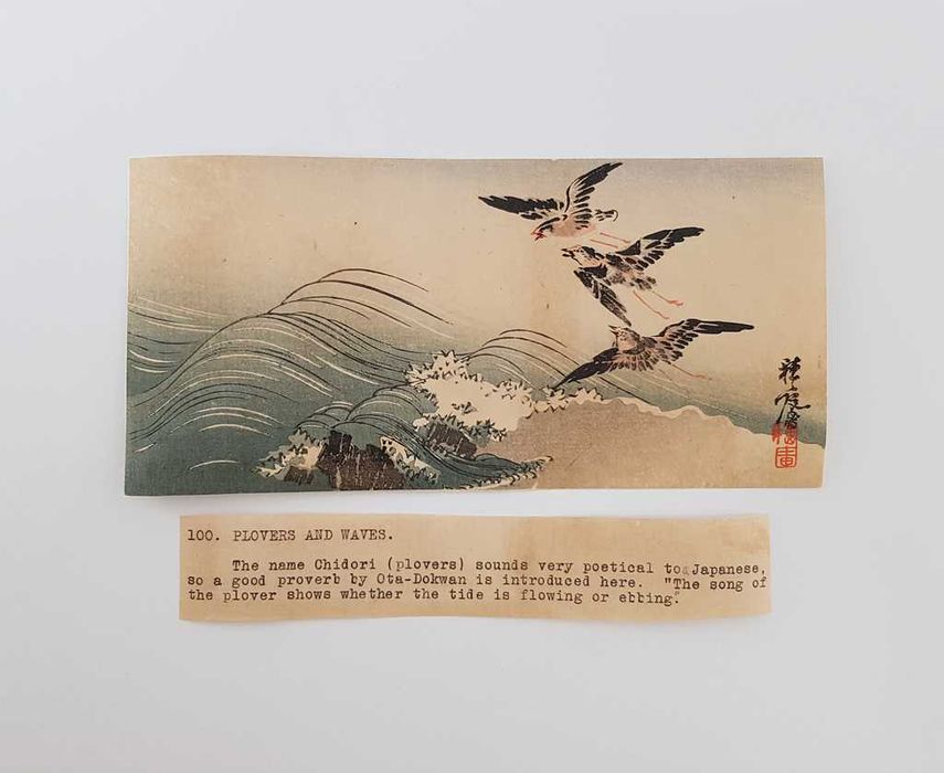 Japoński drzeworyt barwny z ok. 1890 roku autorstwa Hirafuku Suian