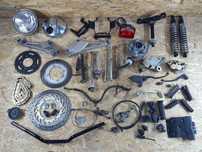Honda CB500 PC32 rok 1996 do 2003 kompllet czesci