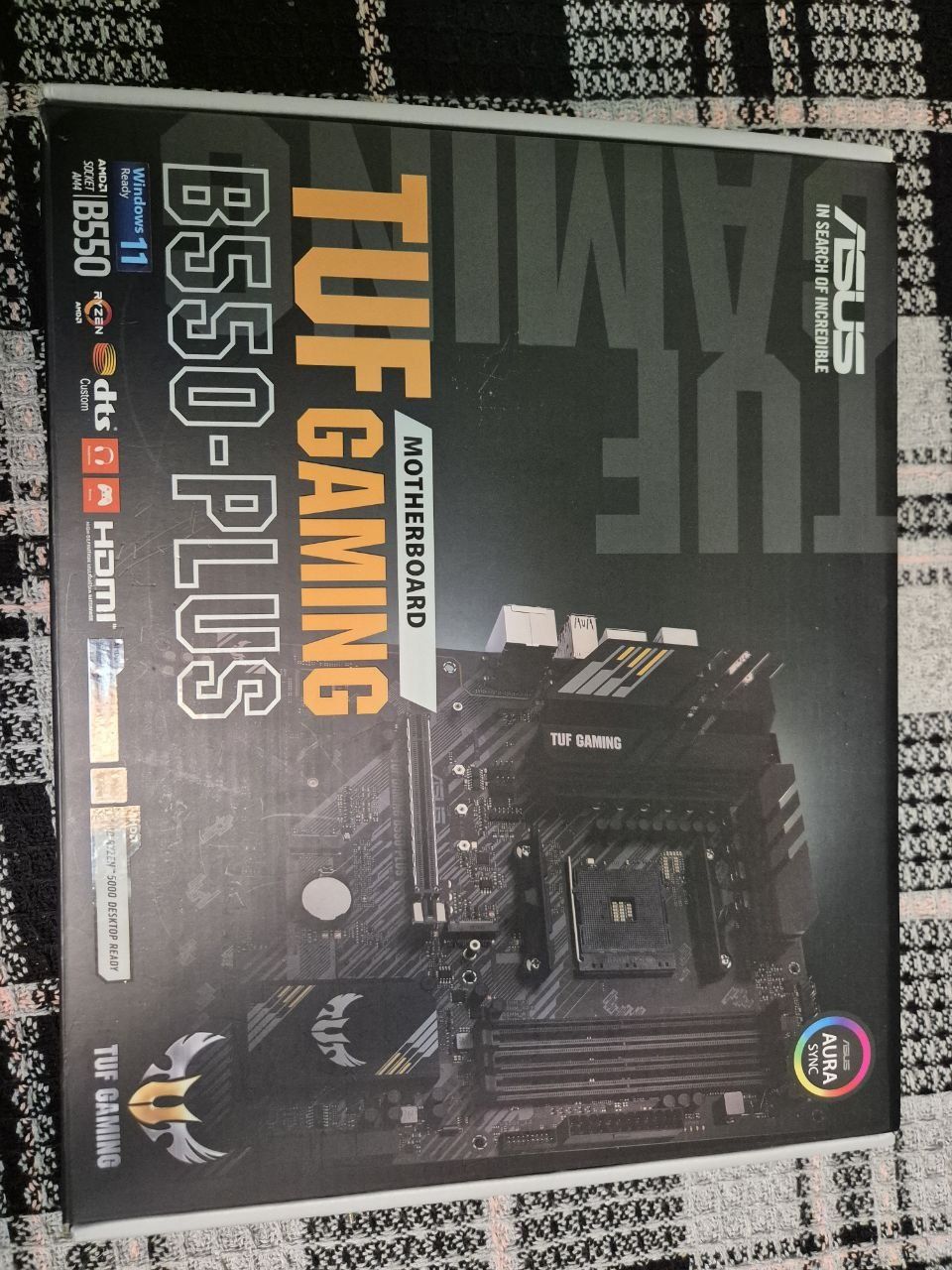 Материнська плата Asus Tuf gaming b550 plus