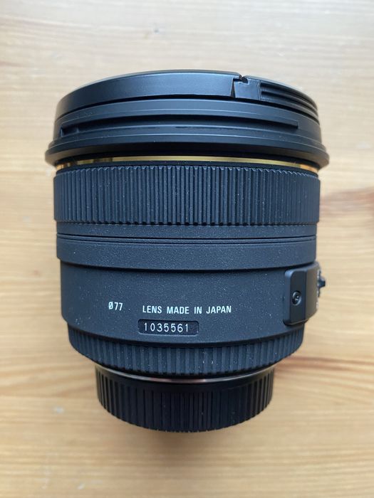 Obiektyw Sigma 50mm f1.4 EX DG HSM nikon F