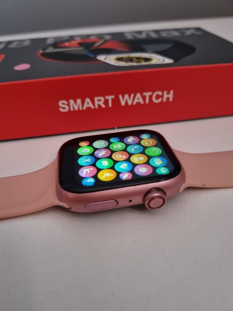 Różowy Smart Watch