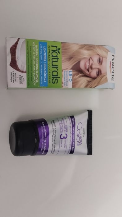 Farba Palette Naturalna L6-0 Skandynawski Blond Joanna Odżywka Silver