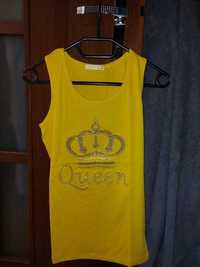 Bluzeczka żółta "Queen" rozm.L