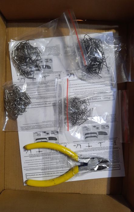 Термостеплер, паяльник для пластику