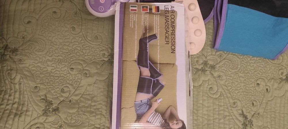 Массажер для ніг електро повітряний для відновлення кровообігу