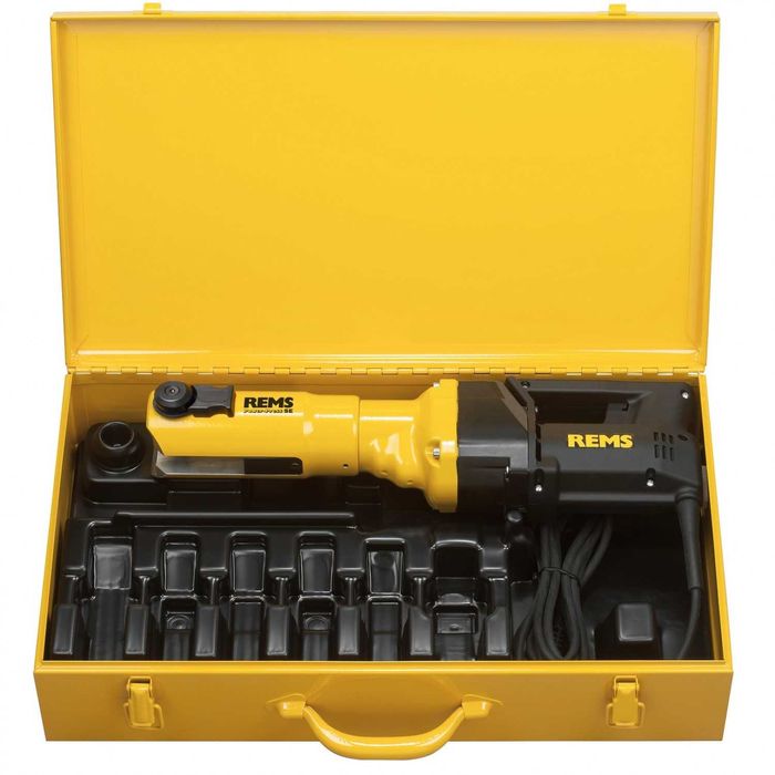 Wynajem elektrycznej  zaciskarki do rur REMS  SE 572101 wraz z cęgami