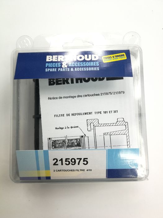 Części Berthoud Filtr Zestaw naprawczy pompy
