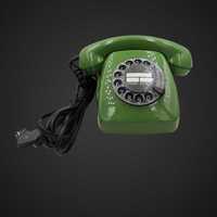 Vintage Telefon zielony  lata 70. B41/042810