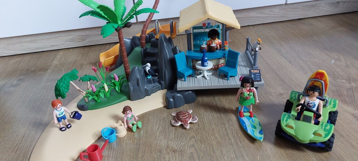 Playmobil wyspa karaibska + surfer