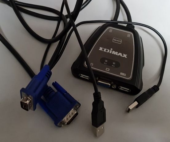 Edimax KVM Switch VGA e USB Troco