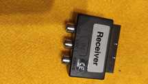 Adapter, odbiornik audio video - nowy,sprawny-lux.do wszystkiego.
