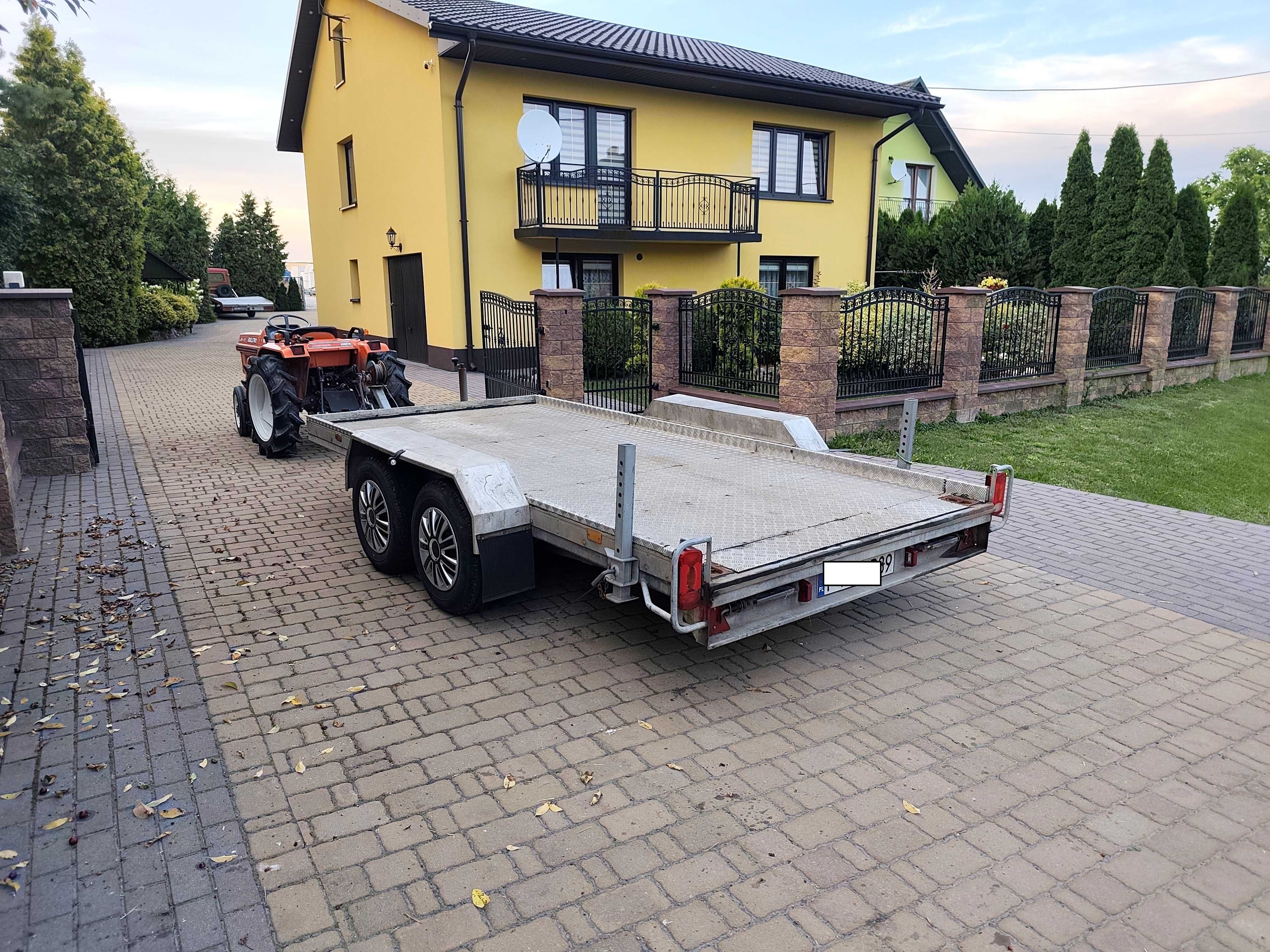 Przyczepa Laweta * DMC 2700KG * Minikoparka * Zarejestrowana *