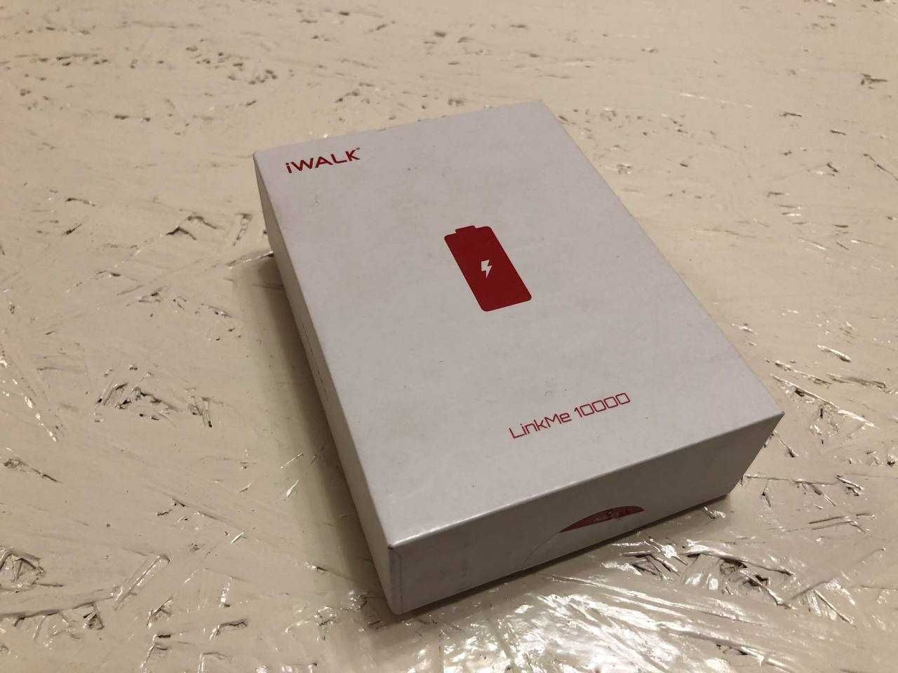 Зовнішній акумулятор iWALK DBL10000L, Power Bank 10000mAh, Lightning