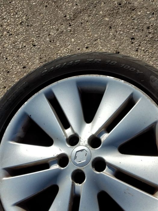 Conjunto Jantes Especiais ZR18 Renault Espace IV Com Pneus 245/45 ZR18