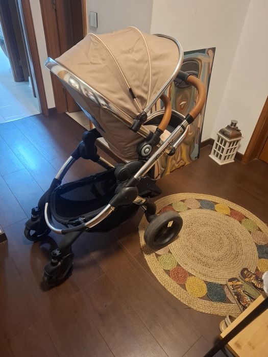 Carrinho Icandy peach+ovo besafe+base isofix