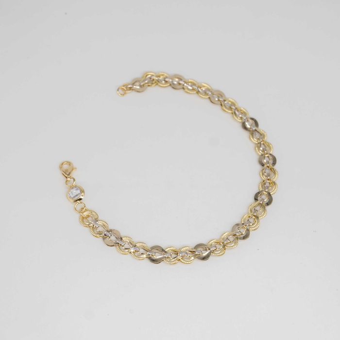 Złota bransoletka damska 585 4,22gram 19cm Nowa WYSYŁKA GRATIS