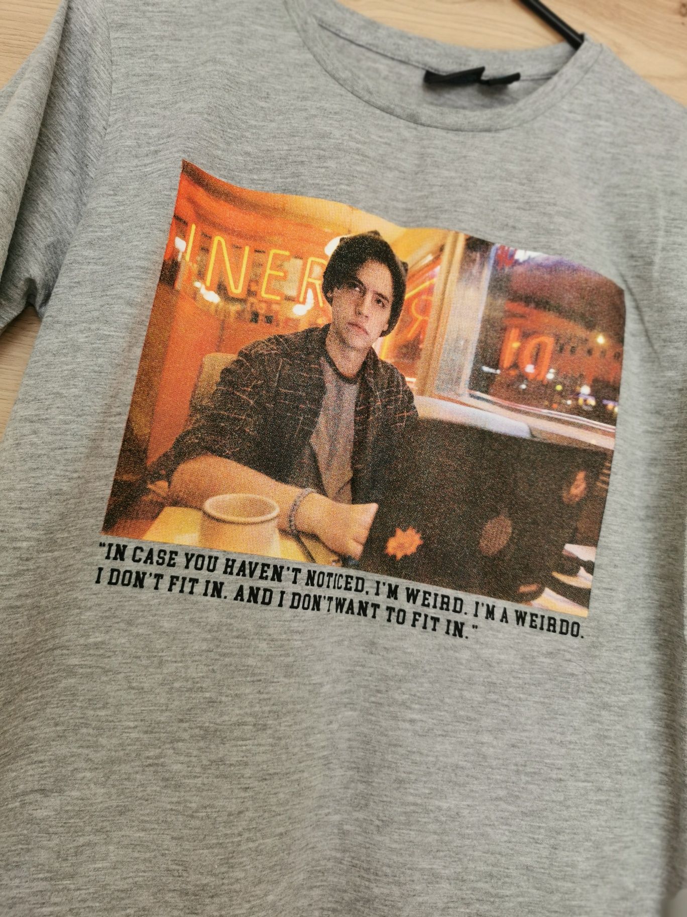 Szara koszulka t-shirt Riverdale Primark