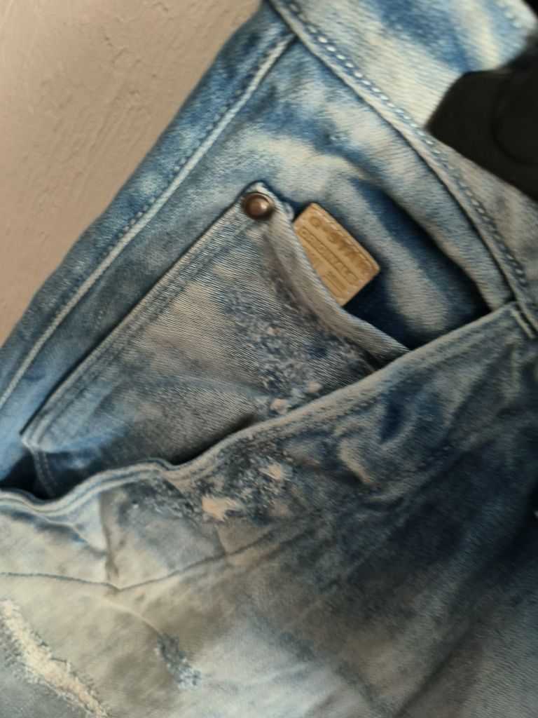 Męskie jeansy G-Star Raw Us Lumber Chino Classic Tapered W36 L34