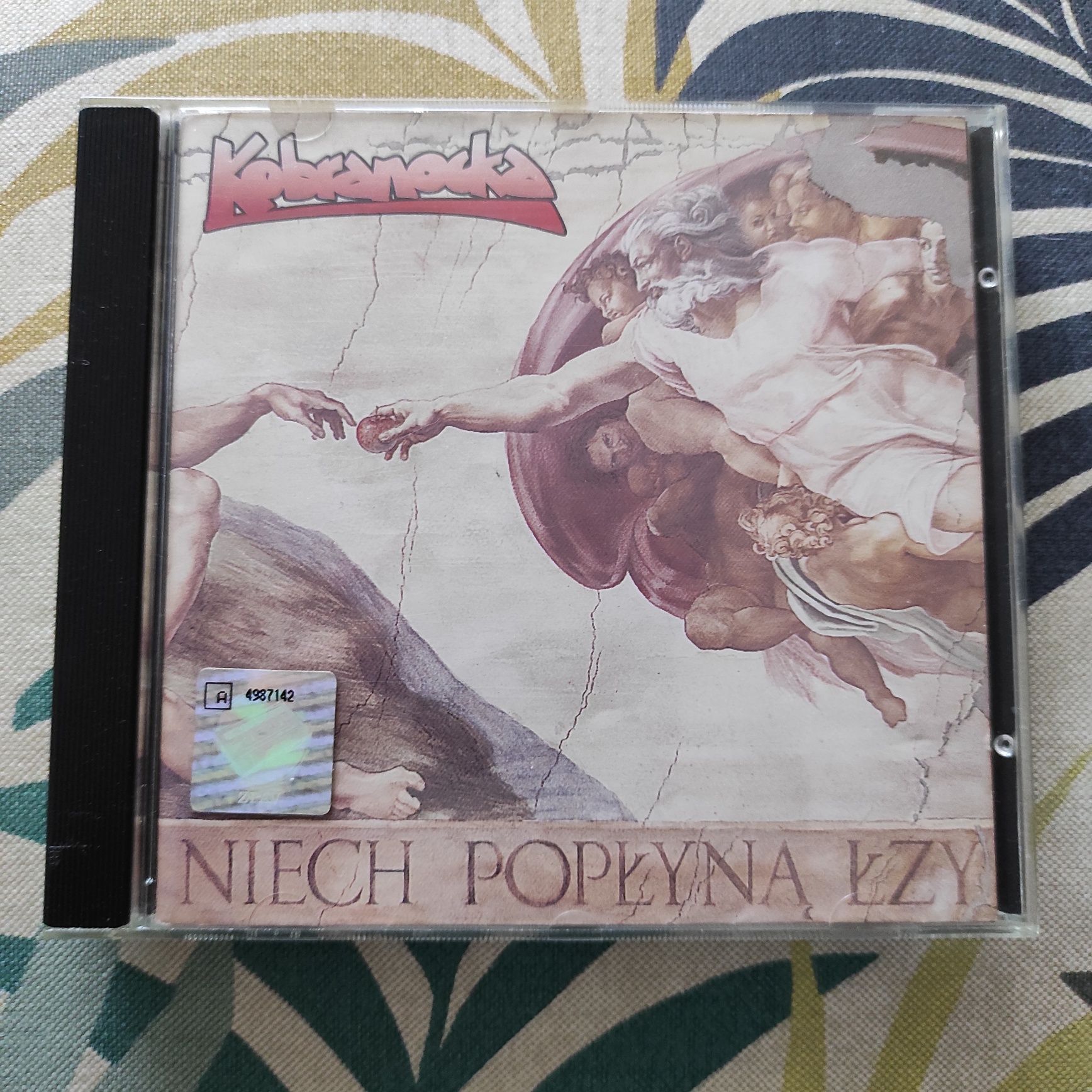 Kobranocka płyta CD Niech popłyną łzy z autografem Nosowskiej