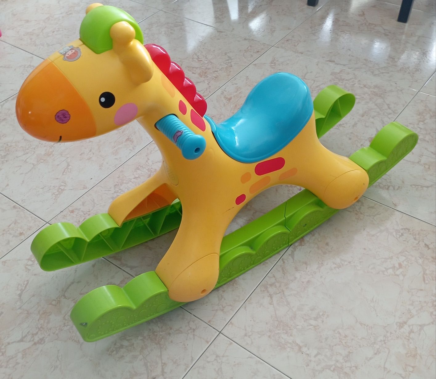 Baloiço bebe girafa