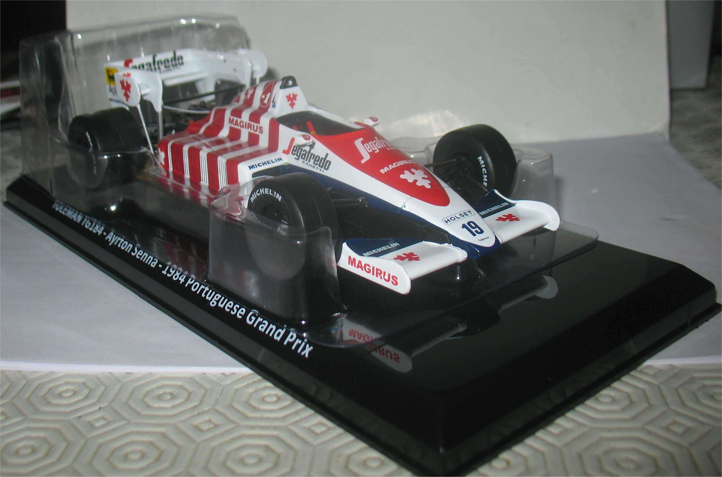 Toleman Hart TG184 - 3º GP de Portugal 1984 - Ayrton Senna (1/24)