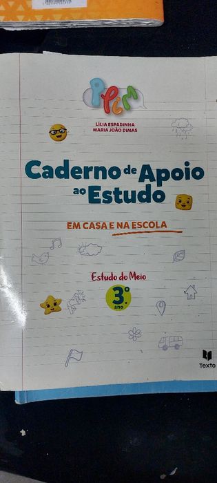 Livros e fichas 3 ano plim