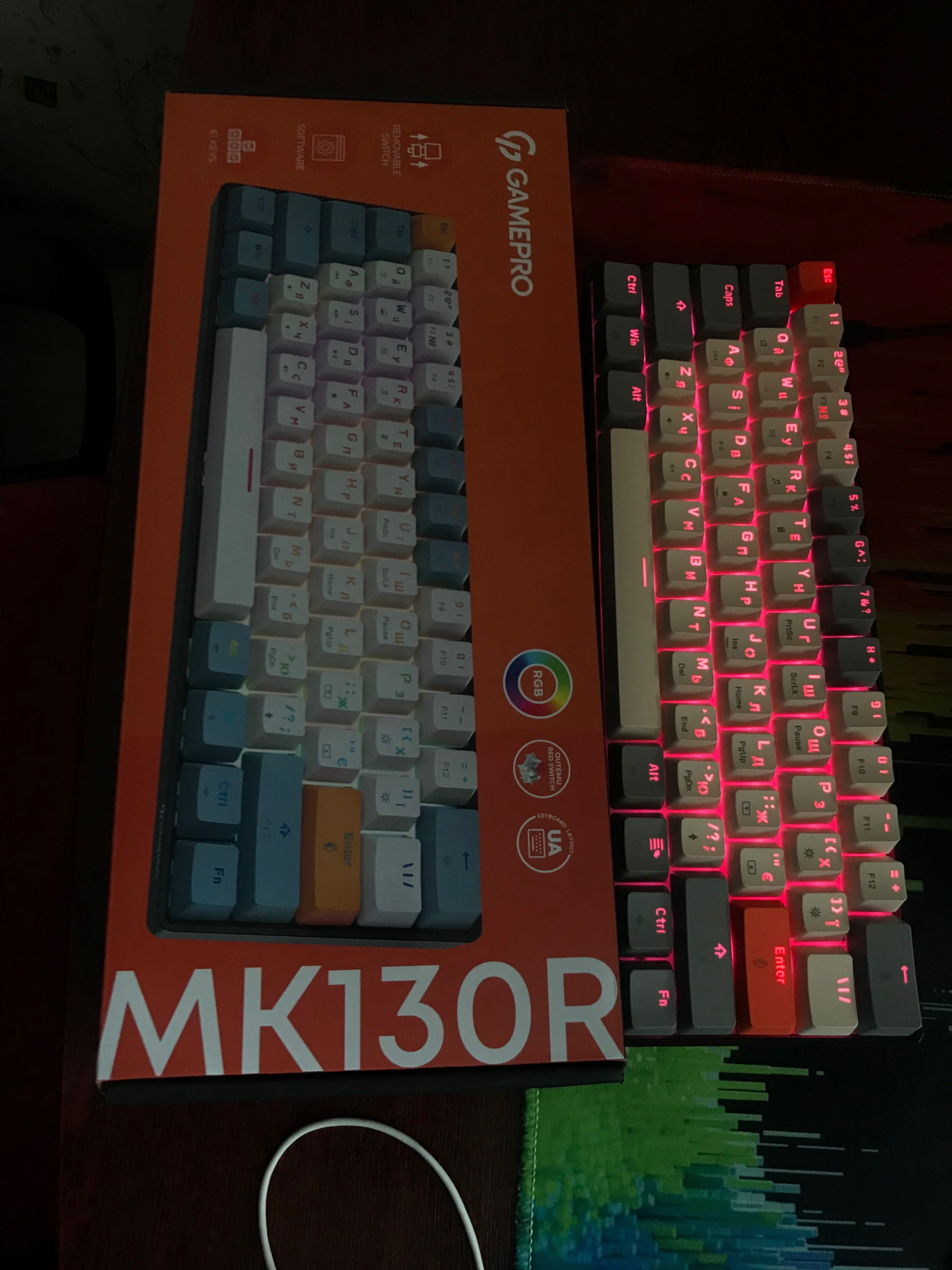 Клавиатура gamepro MK130R
