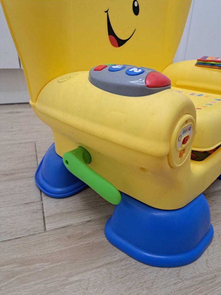 Fisher-Price, edukacyjny fotelik malucha, zabawka interaktywna