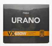 Fonte de alimentação Nox Urano VX650W 80 Plus Bronze (usado)