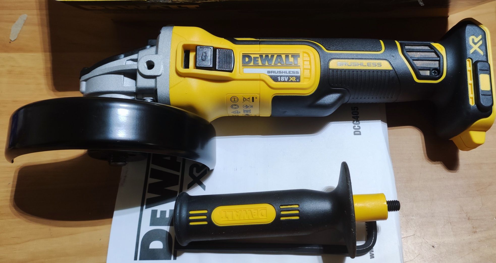 Dewalt dcg405 brushless