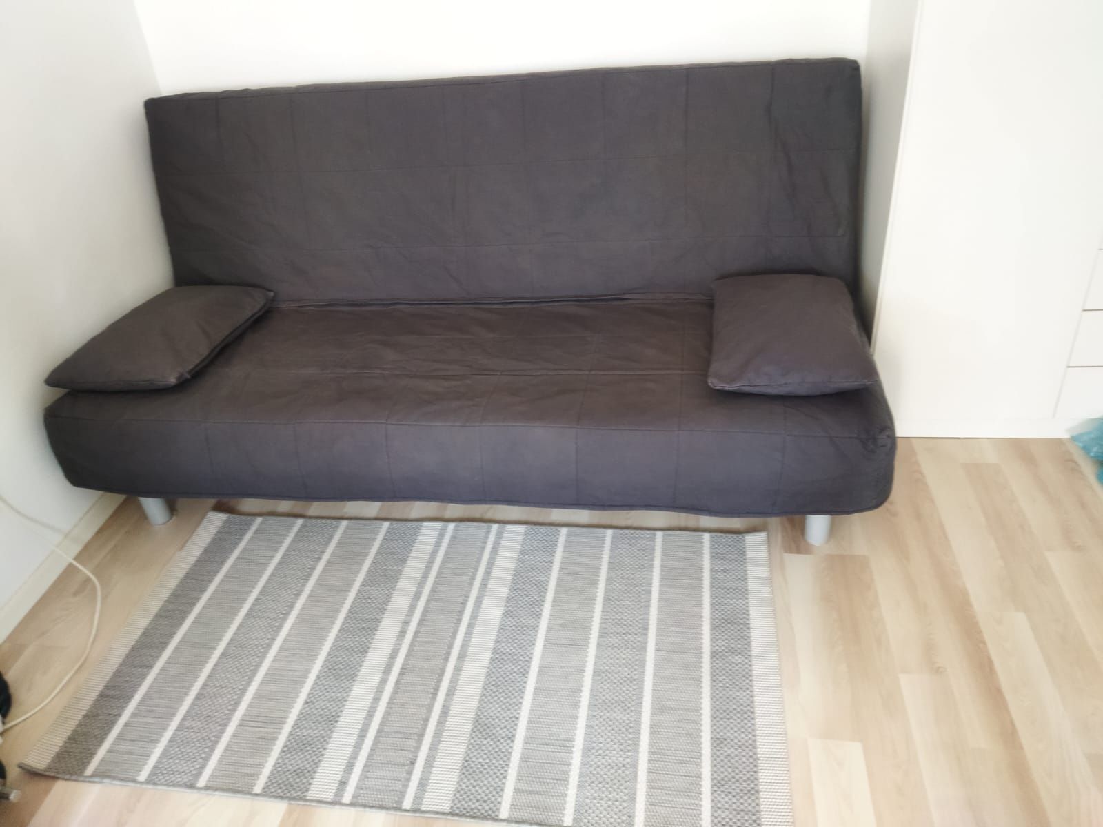 Sofa Ikea bedinge stan jak nowa kanapa łózko