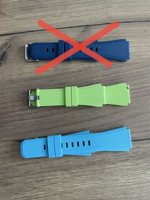 Paski sylikonowe 22mm do zegarka / smartwatcha Samsung / Huawei - NOWE