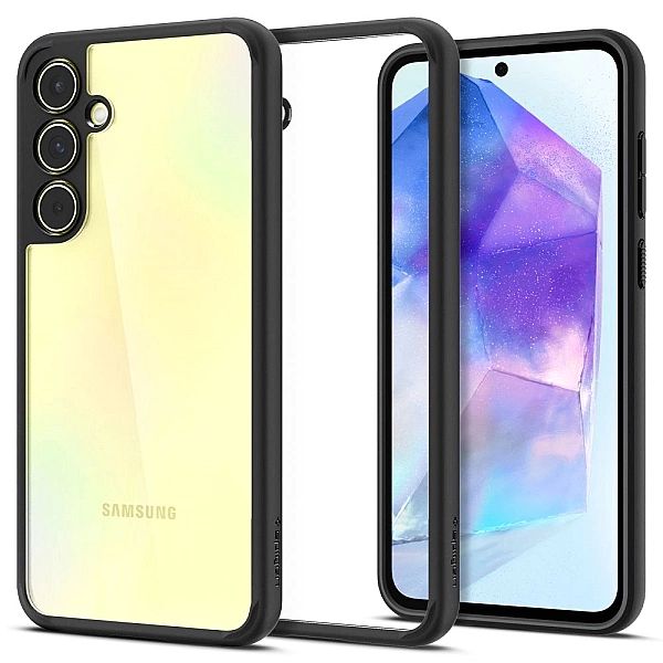 Etui Spigen Ultra Hybrid na Samsung Galaxy A55/5G - czarny mat
