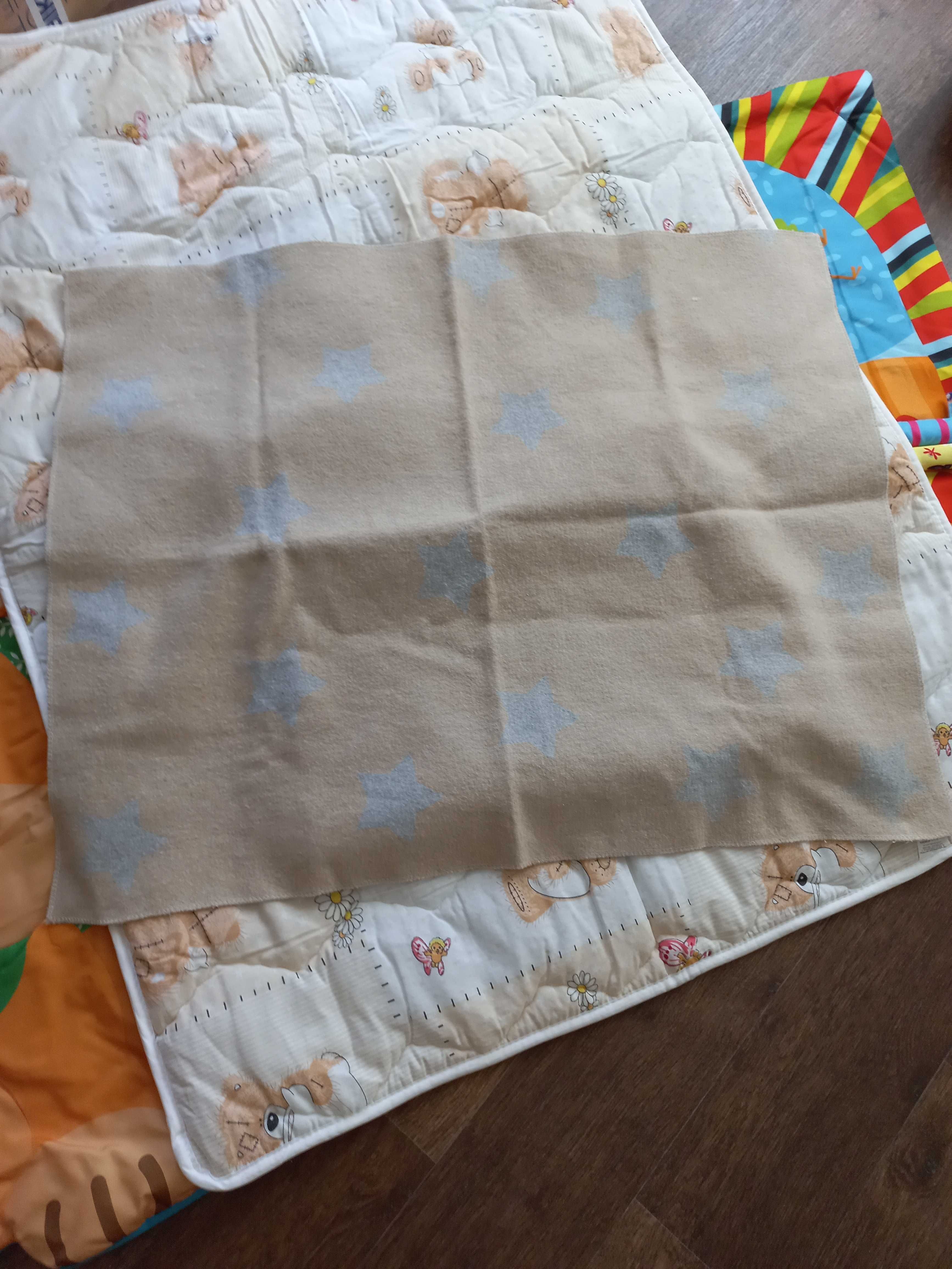 Плед-одеяло 60×80 см, 100% трикотаж, ддя новорожденных