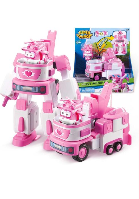 Ігровий набір Super Wings Супер Крила Jerome Джером, Dizzy Диззі