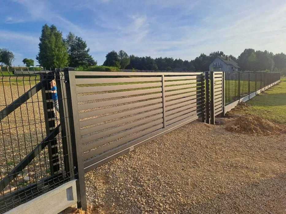 Bramy Furtki Panel 3d Transport Montaż dostawa 48h palisady fronty