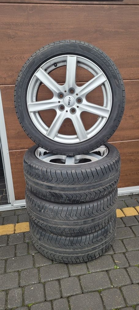 Alufelgi 17 z oponami audi skoda volkswagen 225/45/17 pirelli