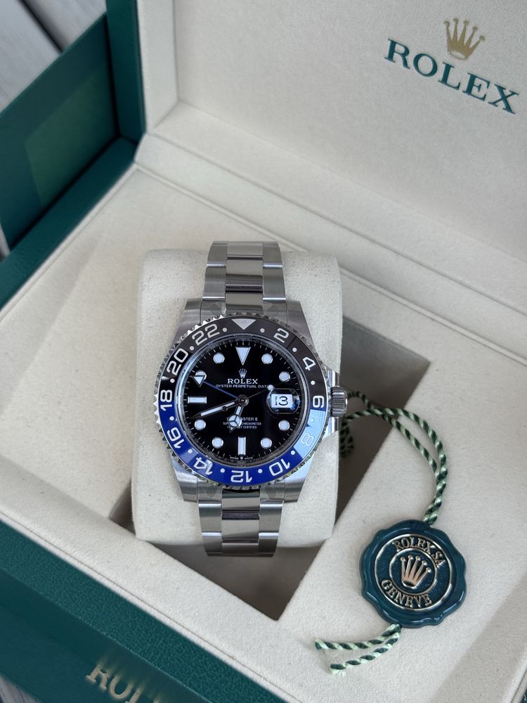 Rolex GMT Master II "Batman" - ref. 126710BLNR - Oyster - nowy 2025
