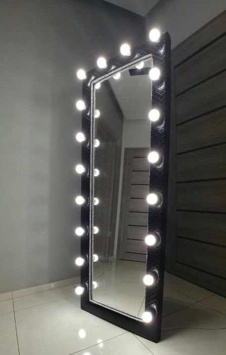 Lustro 60x40 make up wizazowe do makijażu wizażu led toaletka Glamour
