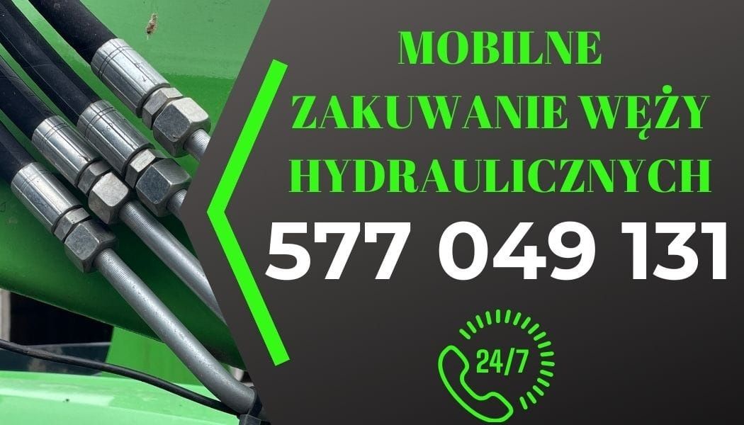 Zakuwanie Węży Zabrze hydraulicznych mobilne i stacjonarne