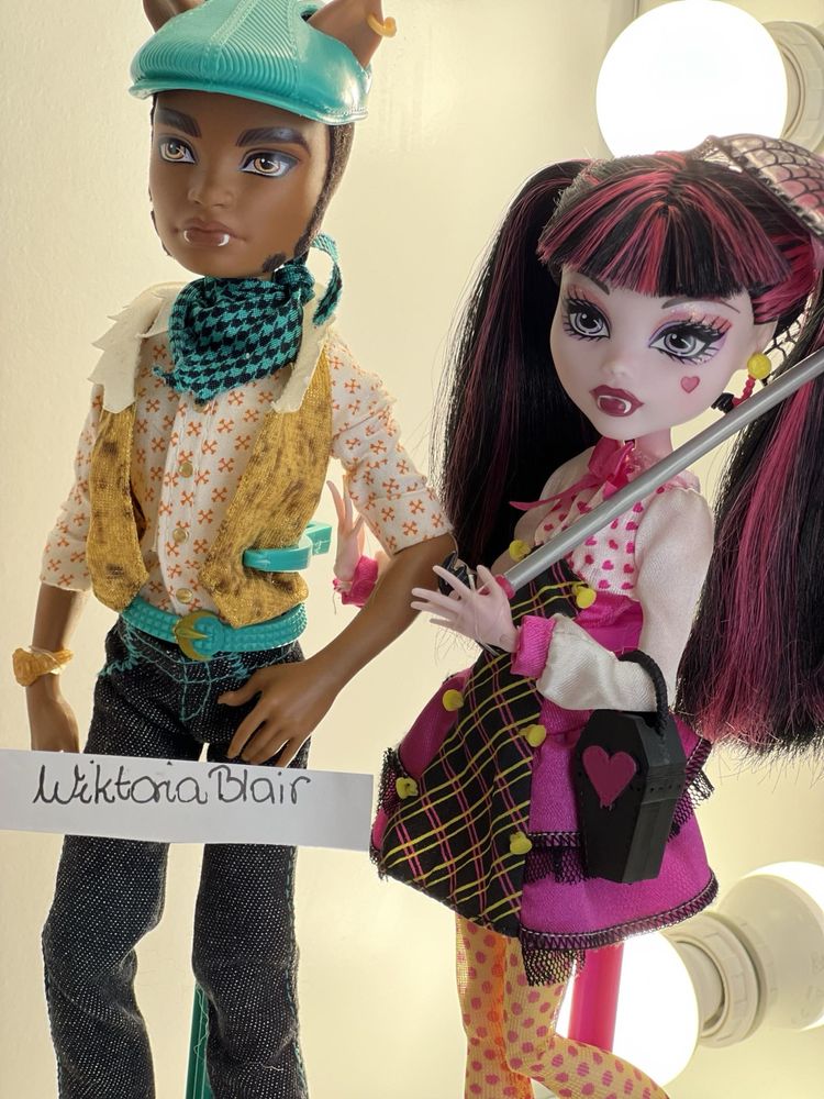 Lalki Kolekcjonerskie Monster High 2pack Draculaura And Clawd