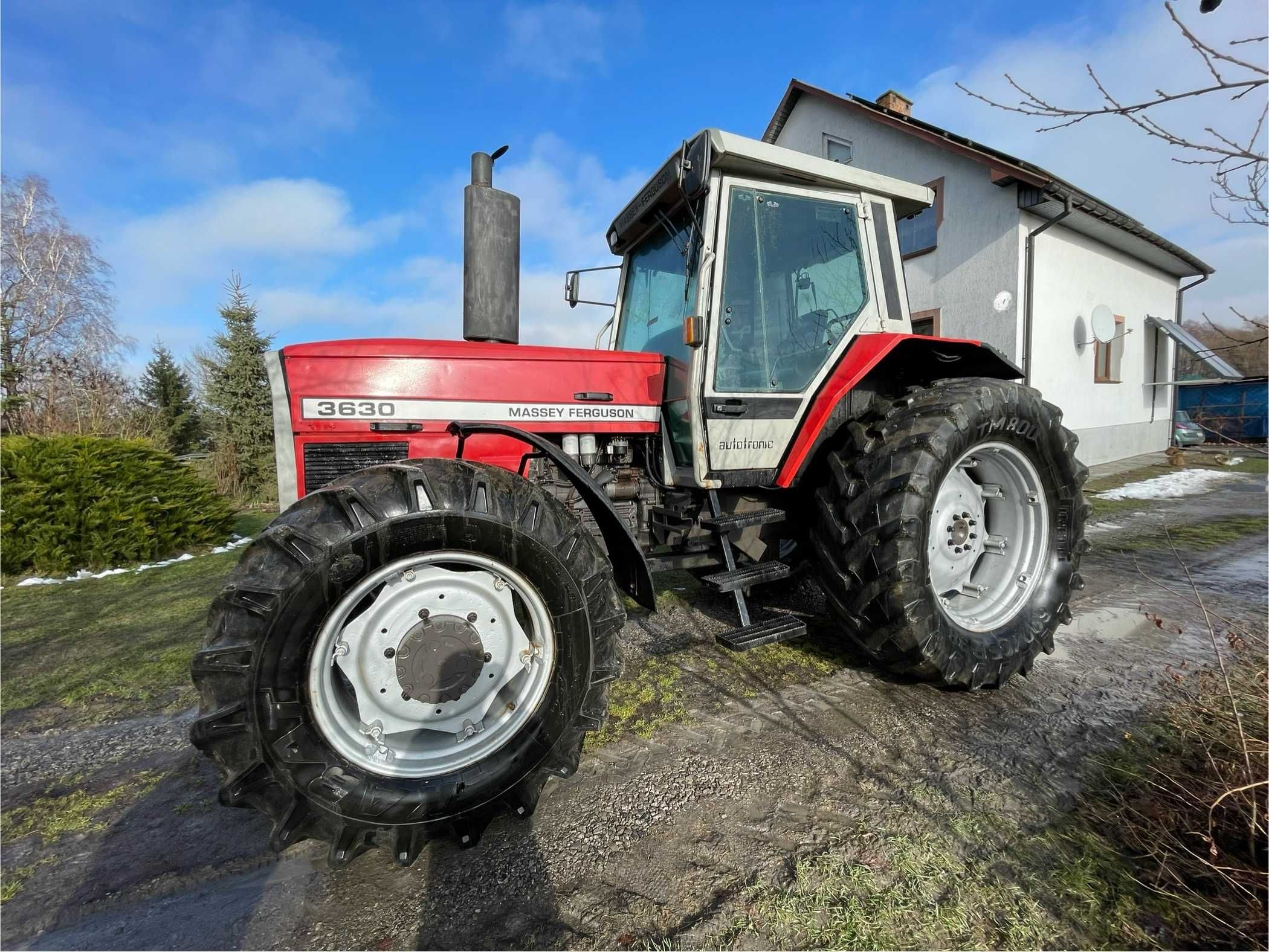 Massey Ferguson 3630, 1990r., 130 KM, silnik 6 cylindrowy Perkins